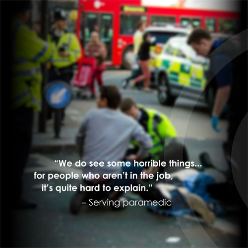 Quote from Serving Paramedic (Gratitude Games)