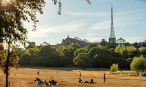 Rain stopped play at Alexandra Palace and Park