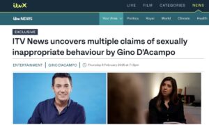 ITV News uncovers multiple claims of sexually inappropriate behaviour by Gino D'Acampo