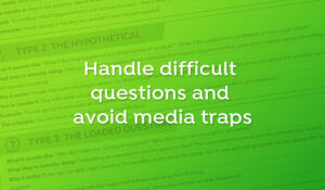 How to handle difficult questions