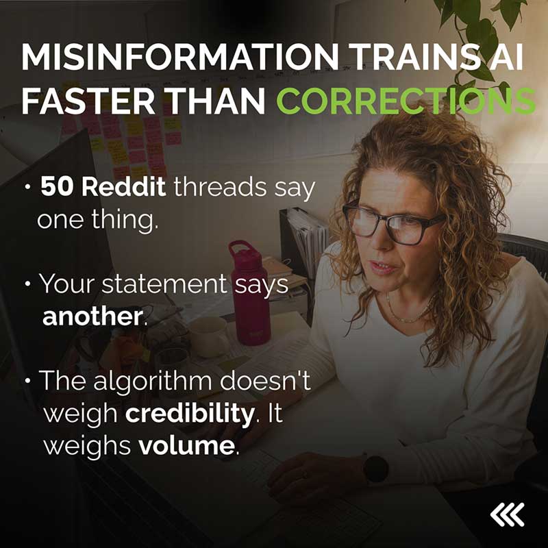 Slide: AI changed crisis communications, but not the playbook (July 2026)